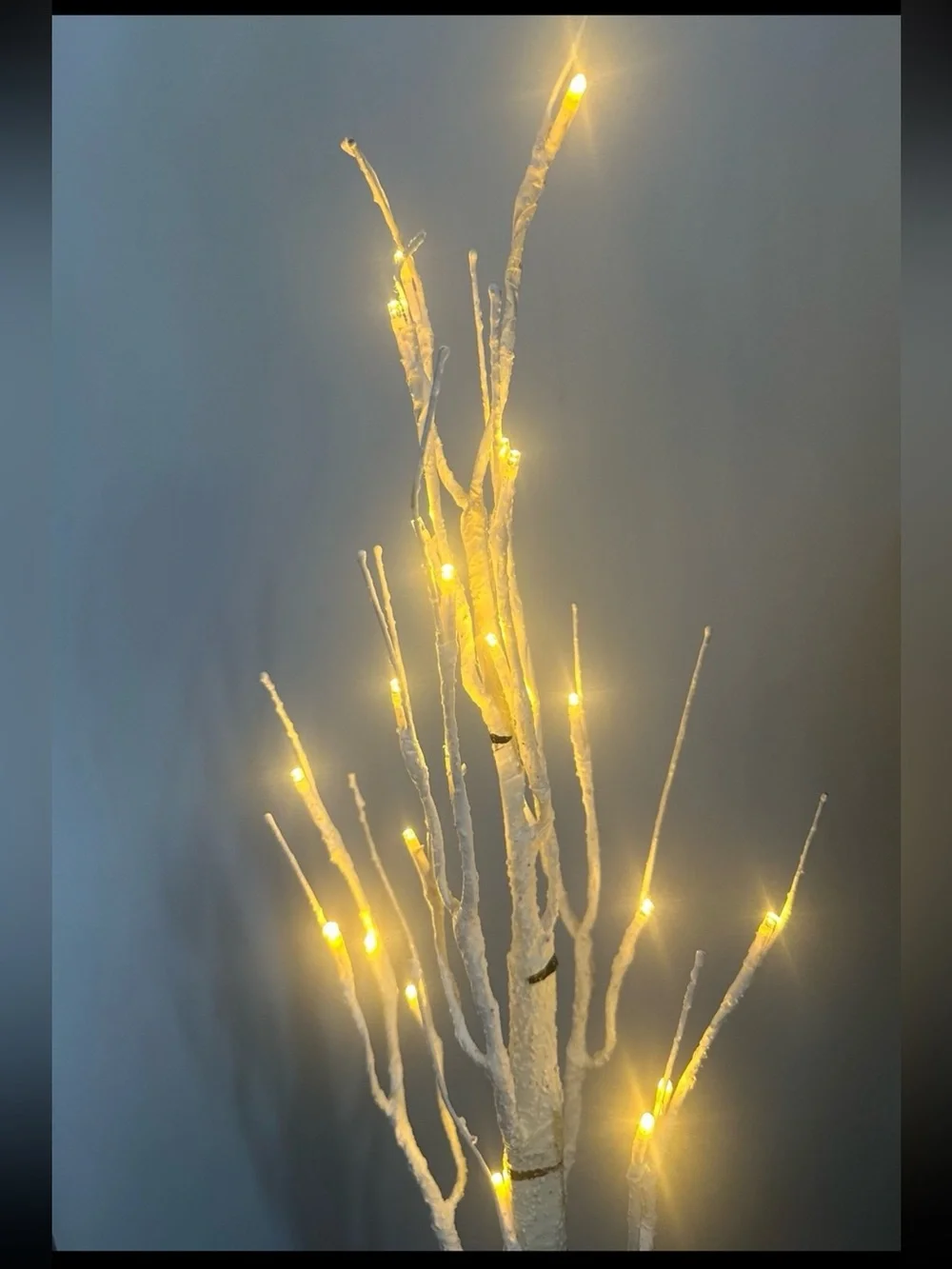 Restoration Hardware RH Winter Wonderland White Light Up Tree 2 ft tall